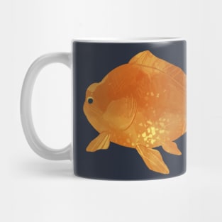 Hand Drawn Orange Goldfish Mug